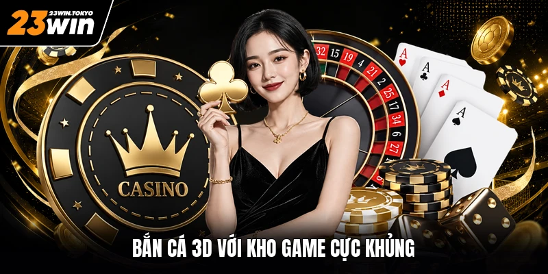 Bắn cá 3d với kho game cực khủng